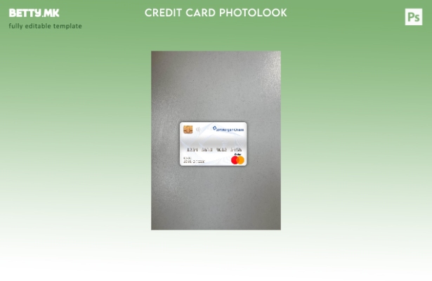 модерен стил Канада JP Morgan бркаат банка мастер дебитна картичка photolook пре